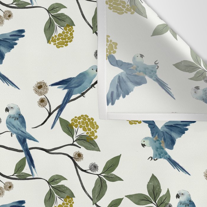 Spix Macaws Wall Tapestry Gallery Image 3