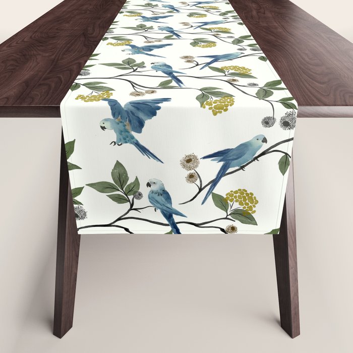 Spix Macaws Table Runner Gallery Image 1
