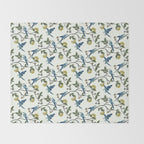 Spix Macaws Throw Blanket Gallery Image 2