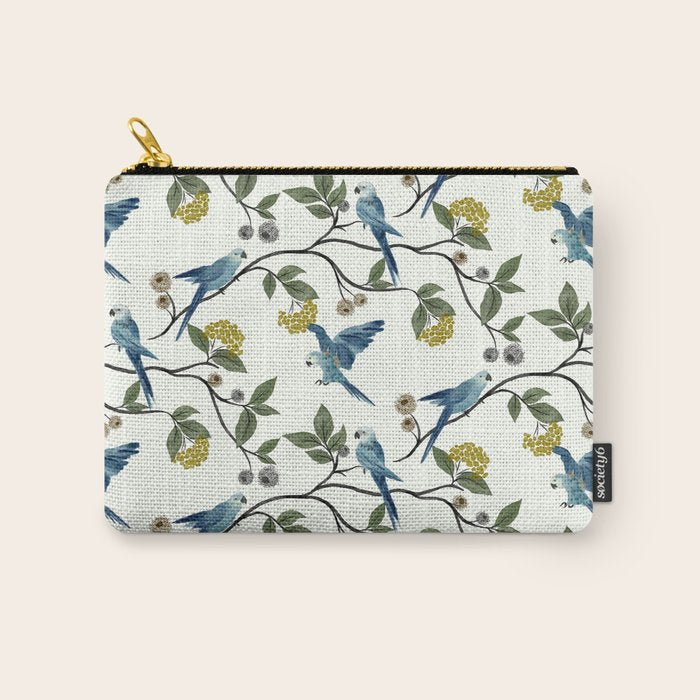 Spix Macaws Carry All Pouch Gallery Image 1
