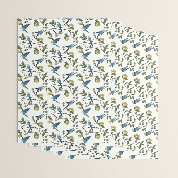 Spix Macaws Wrapping Paper Gallery Image 3