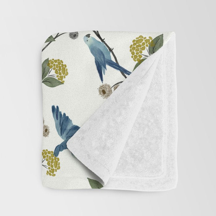 Spix Macaws Throw Blanket Gallery Image 3