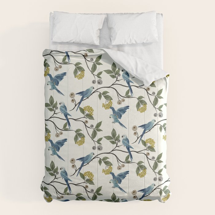 Spix Macaws Comforter Gallery Image 6