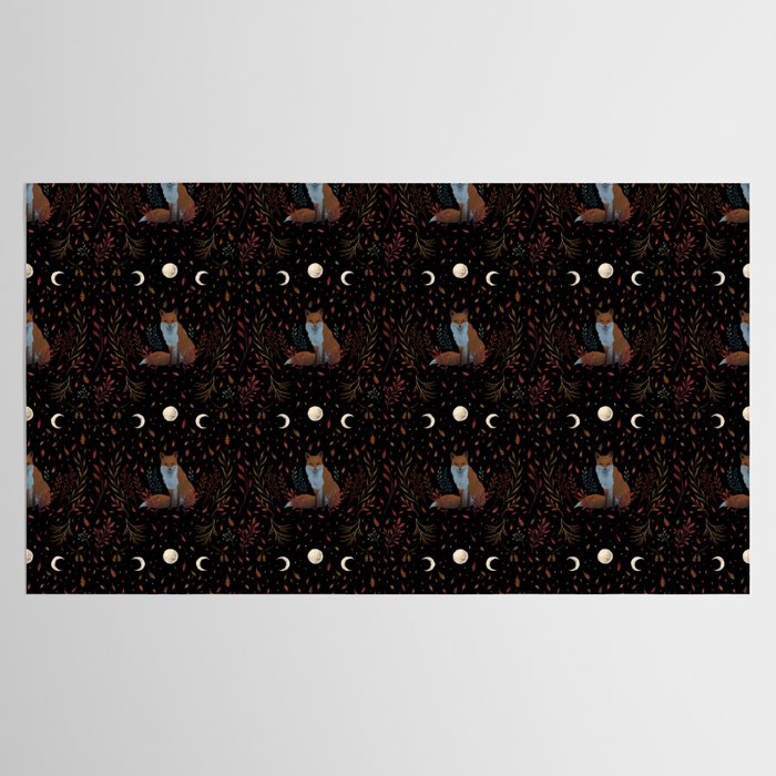 Autumn Fox Tablecloth Gallery Image 2