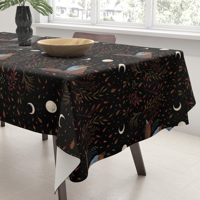 Autumn Fox Tablecloth Gallery Image 3