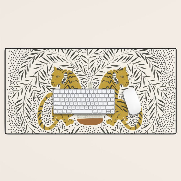 Tiger Vase Desk Mat Gallery Image 1