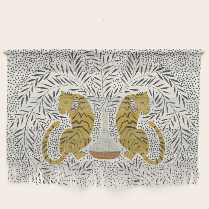 Tiger Vase Wall Hanging Gallery Image 1