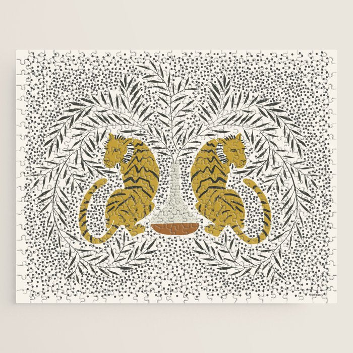 Tiger Vase Jigsaw Puzzle Gallery Image 1