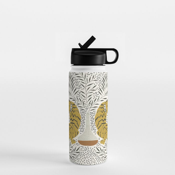 Tiger Vase Water Bottle Gallery Image 1