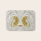 Tiger Vase Bath Mat Gallery Image 1