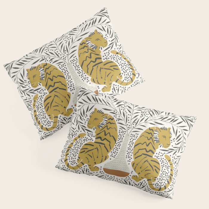 Tiger Vase Pillow Sham Gallery Image 3
