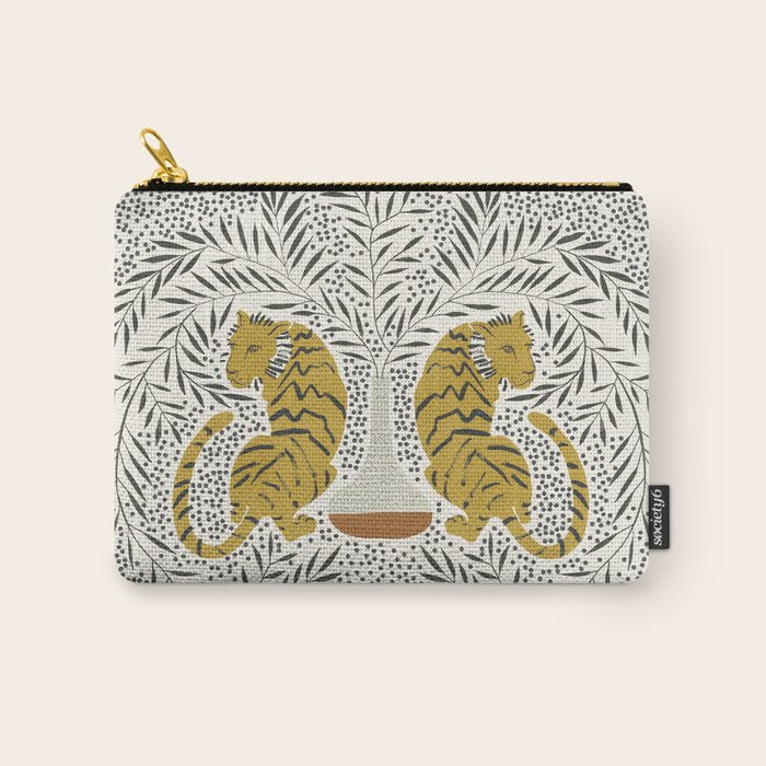 Tiger Vase Carry All Pouch Gallery Image 1