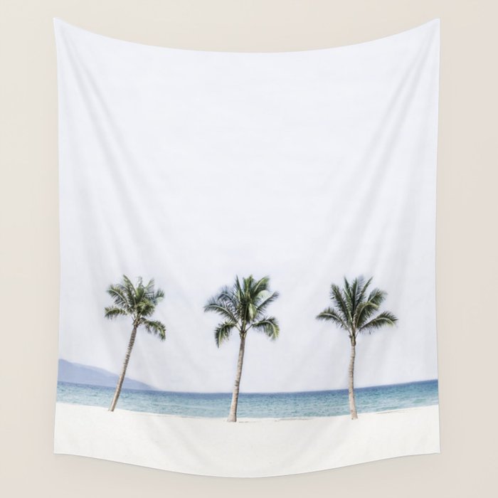 Palm trees 6 Wall Tapestry Gallery Image 4