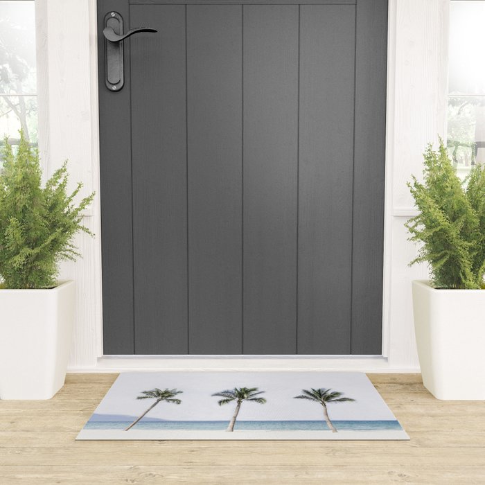 Palm trees 6 Welcome Mat Gallery Image 3