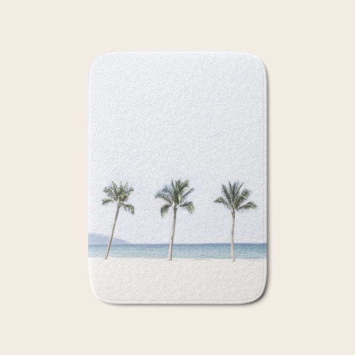 Palm trees 6 Bath Mat Gallery Image 1