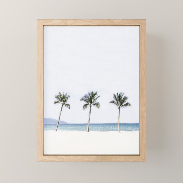 Palm trees 6 Mini Art Print Gallery Image 1
