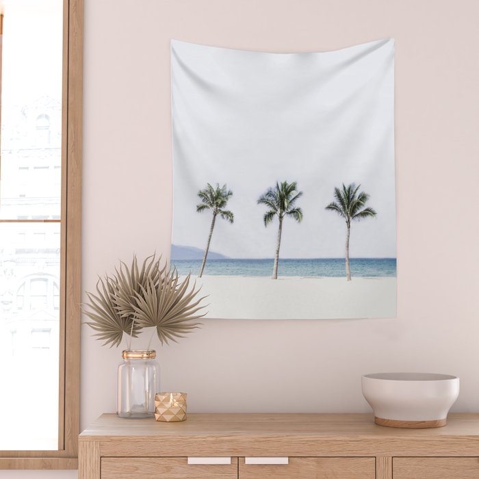 Palm trees 6 Wall Tapestry Gallery Image 2