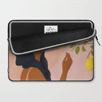 Girl and Her Lemons Laptop Sleeve Gallery Image 2