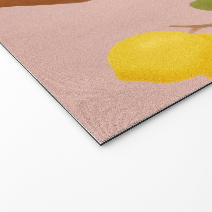 Girl and Her Lemons Welcome Mat Gallery Image 2