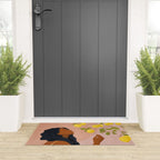 Girl and Her Lemons Welcome Mat Gallery Image 3