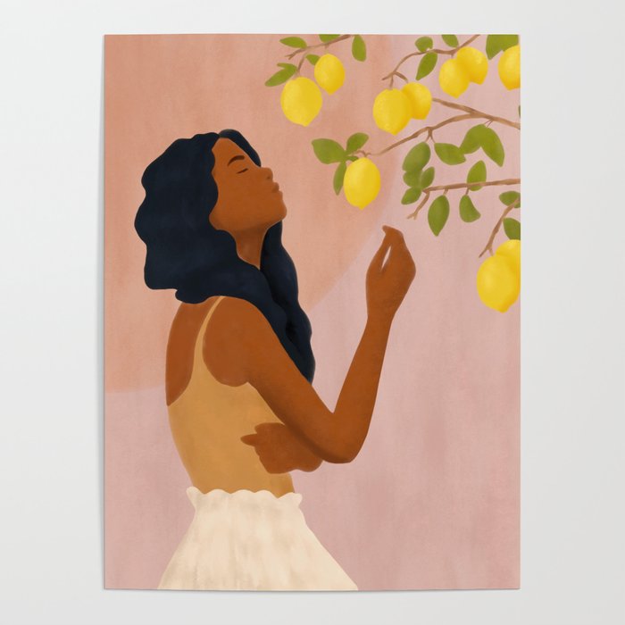 Girl and Her Lemons Poster Gallery Image 4