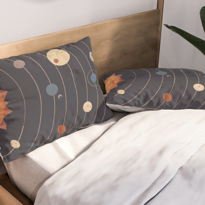Equal Orbit Pillow Sham Gallery Image 2