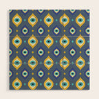 Mystic Evil Eyes Pattern Wood Wall Art Gallery Image 1