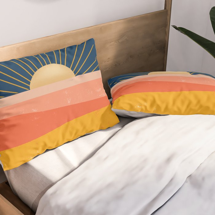 Here comes the Sun Pillow Sham Gallery Image 2