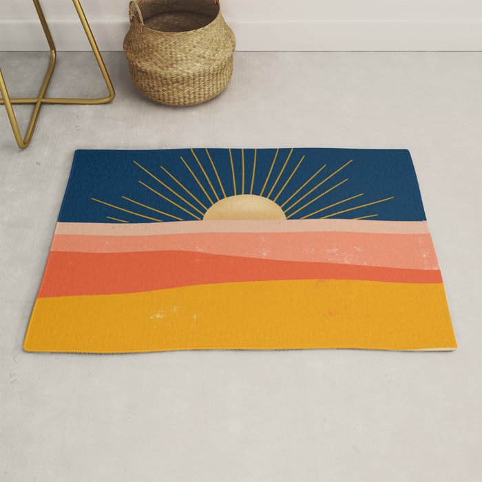 Here comes the Sun Rug Gallery Image 1