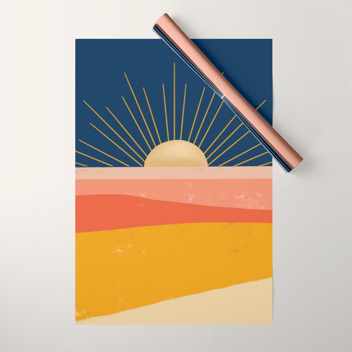 Here comes the Sun Wrapping Paper Gallery Image 1
