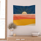 Here comes the Sun Wall Tapestry Gallery Image 2