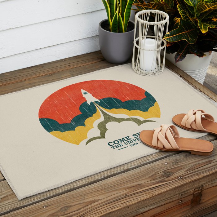 Come See The Universe Outdoor Rug Gallery Image 2