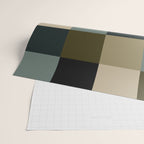 Bold Earthy Checks Pattern - Large IV Wrapping Paper Gallery Image 2