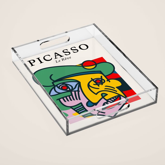The Dream | Pablo Picasso - Le Reve Acrylic Tray Gallery Image 1