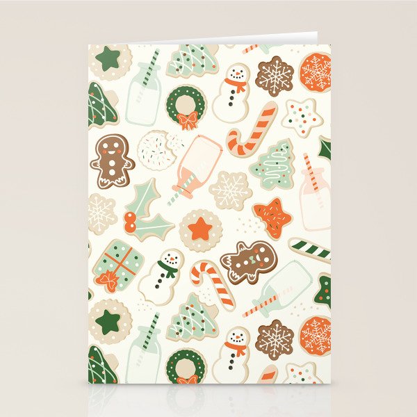 Christmas Cookies Stationery Card Gallery Image 2