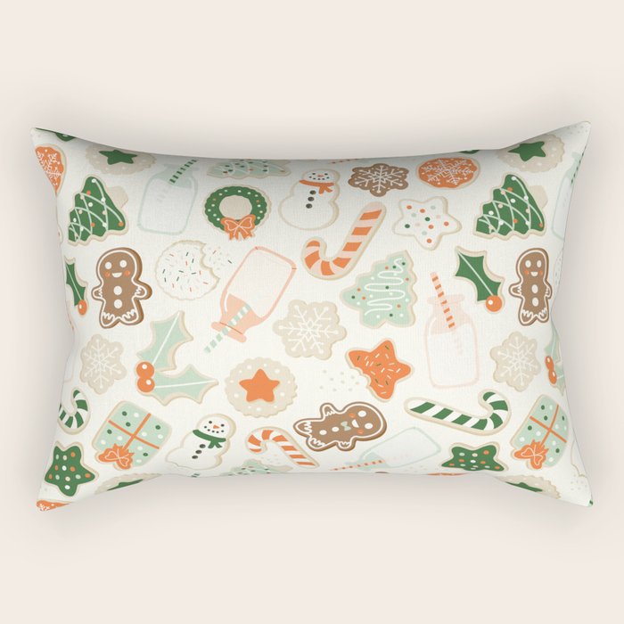 Christmas Cookies Rectangular Pillow Gallery Image 2