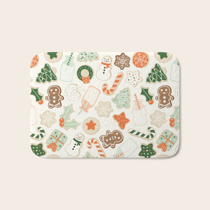 Christmas Cookies Bath Mat Gallery Image 1