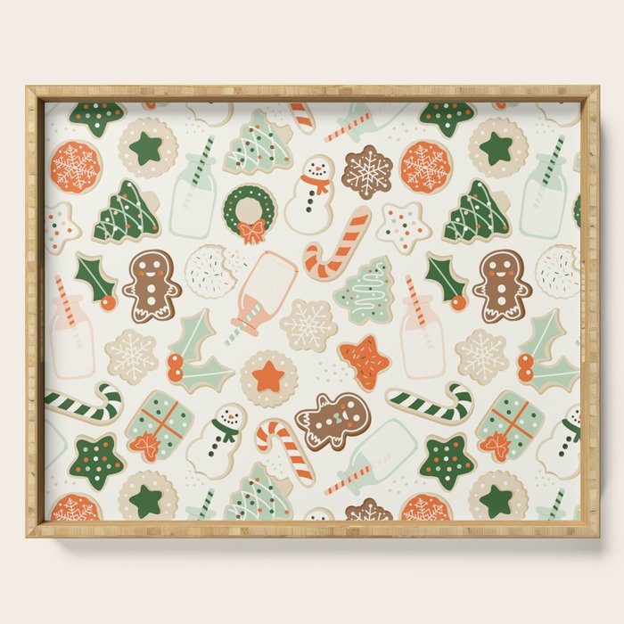 Christmas Cookies Serving Tray Gallery Image 1