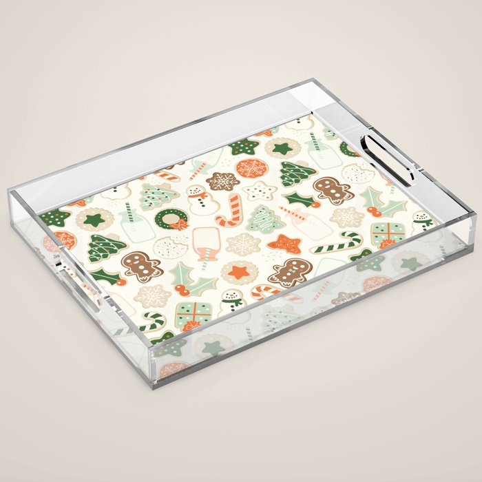 Christmas Cookies Acrylic Tray Gallery Image 1