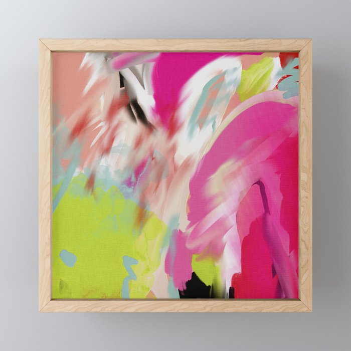 pink feelings Mini Art Print Gallery Image 1