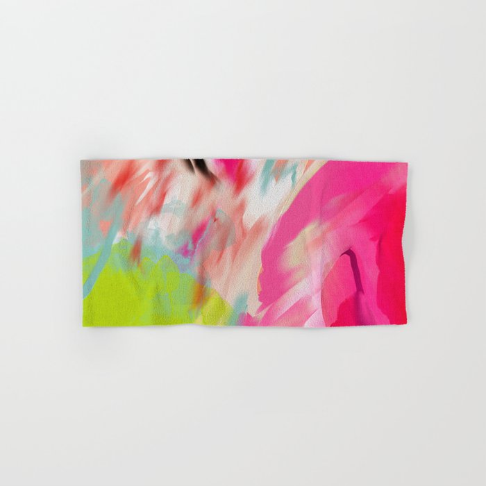 pink feelings Bath Towel Gallery Image 1