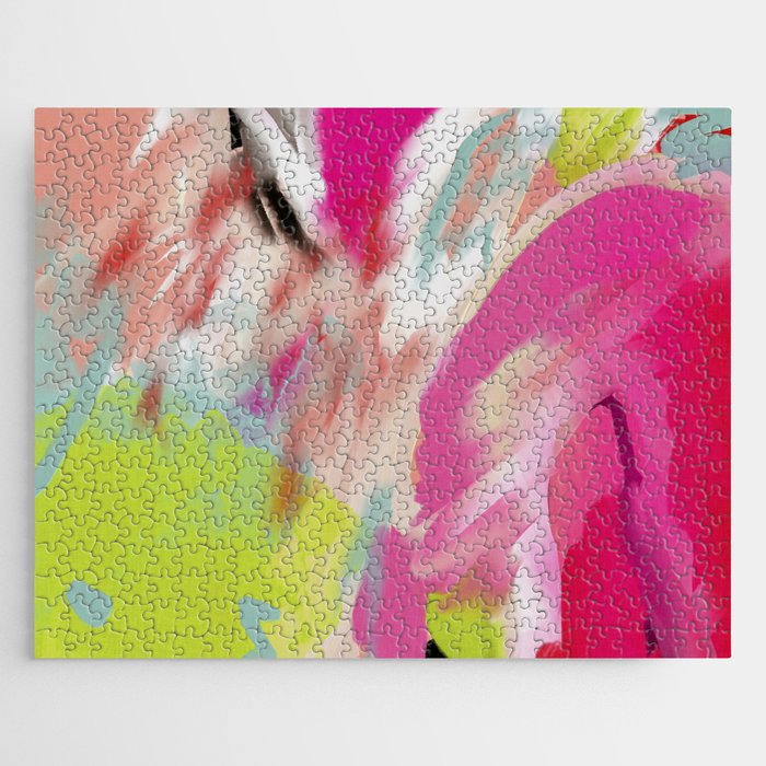 pink feelings Jigsaw Puzzle Gallery Image 1
