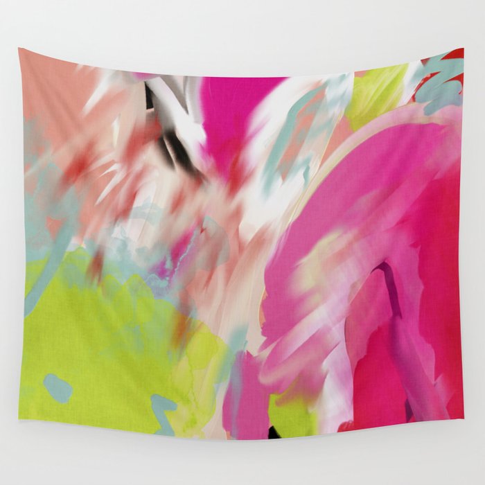 pink feelings Wall Tapestry Gallery Image 1