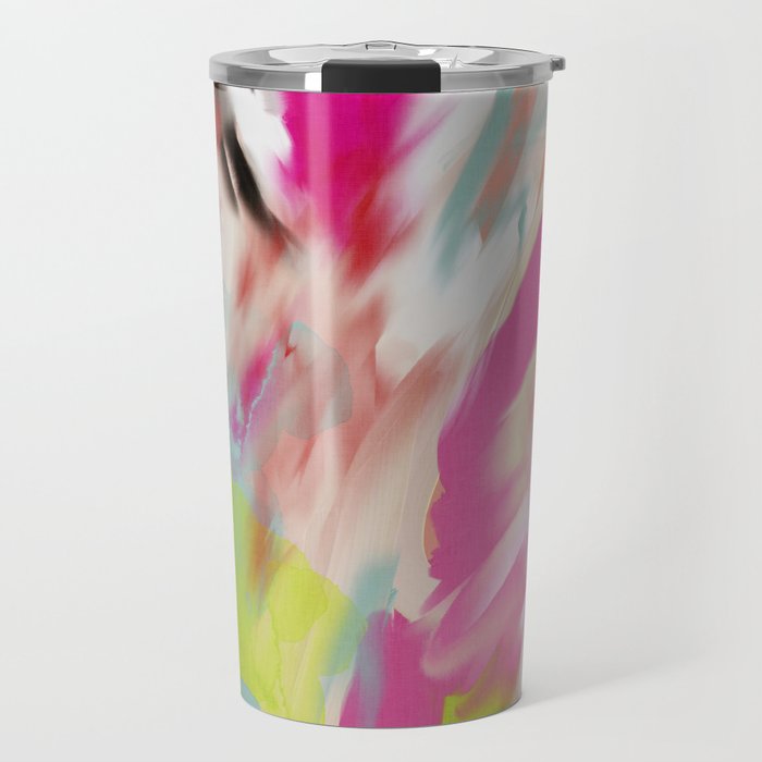 pink feelings Travel Mug Gallery Image 1