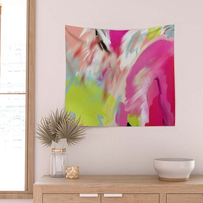 pink feelings Wall Tapestry Gallery Image 2
