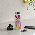 pink feelings Water Bottle Gallery Image 4