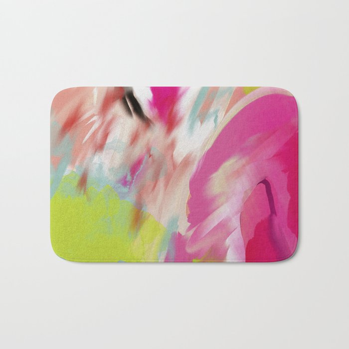 pink feelings Bath Mat Gallery Image 1