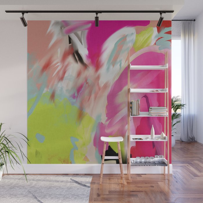 pink feelings Wall Mural Gallery Image 1