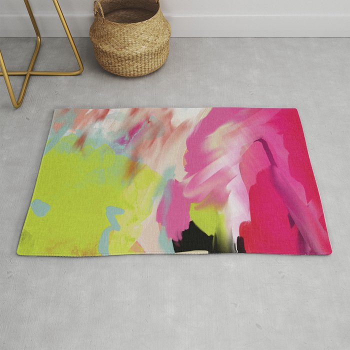 pink feelings Rug Gallery Image 1
