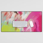 pink feelings Desk Mat Gallery Image 1